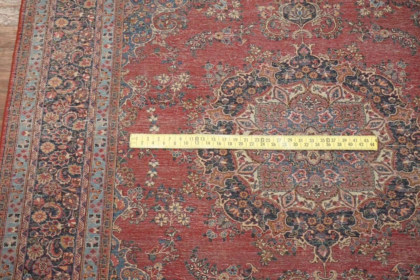 10X13 Vintage Persian Tabriz Rug, circa 1960