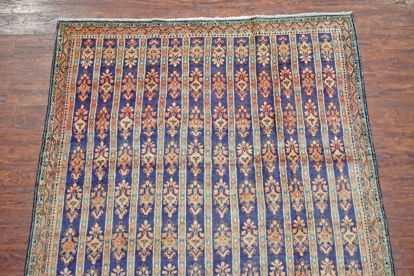 5X8 Antique Persian Sarouk Farahan Rug, circa 1900