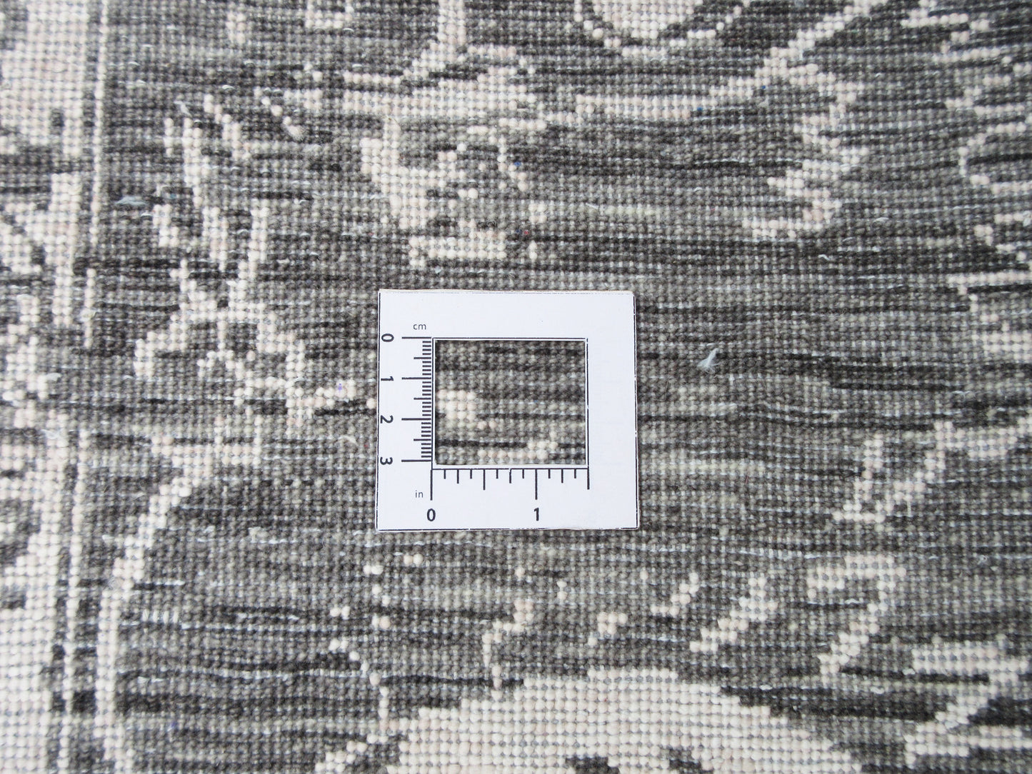 10X14 Modern Fine Wool & Silk Broken Design Rug
